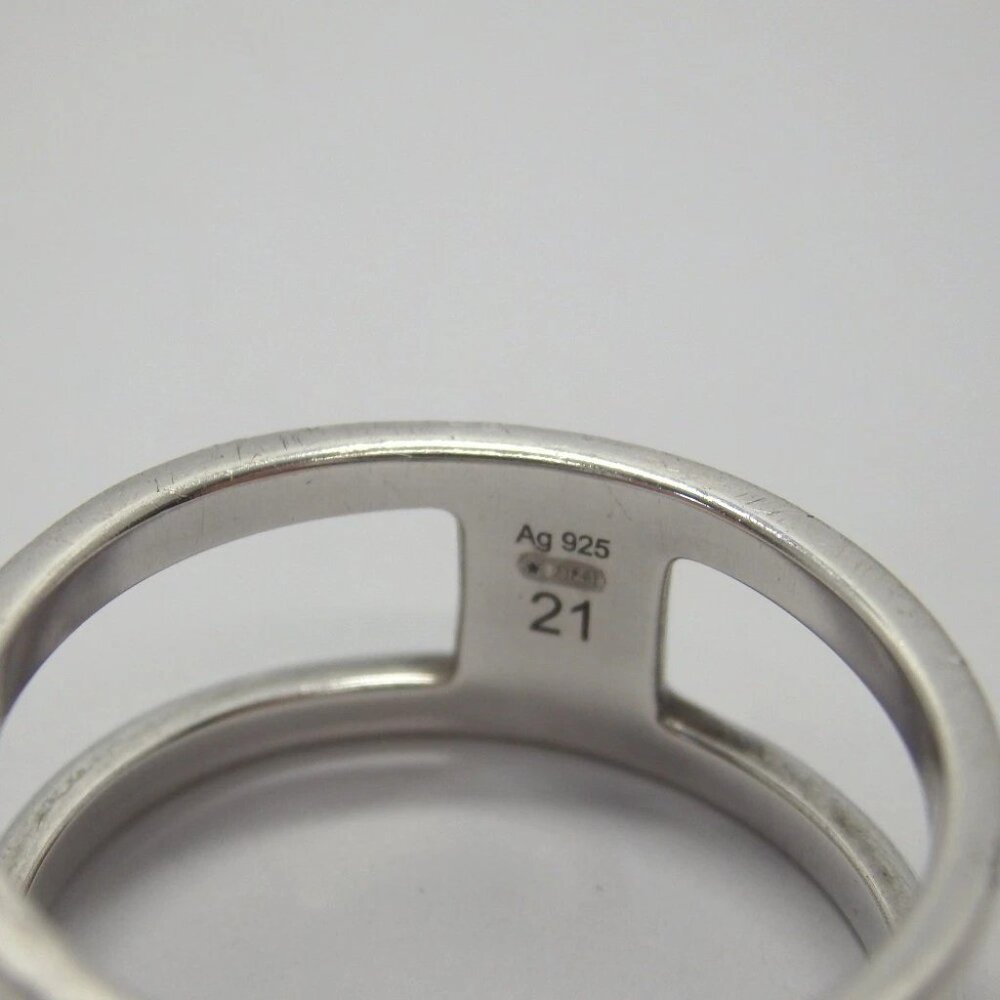 Authentic Gucci Interlocking G Ring Silver925 [Us… - image 7